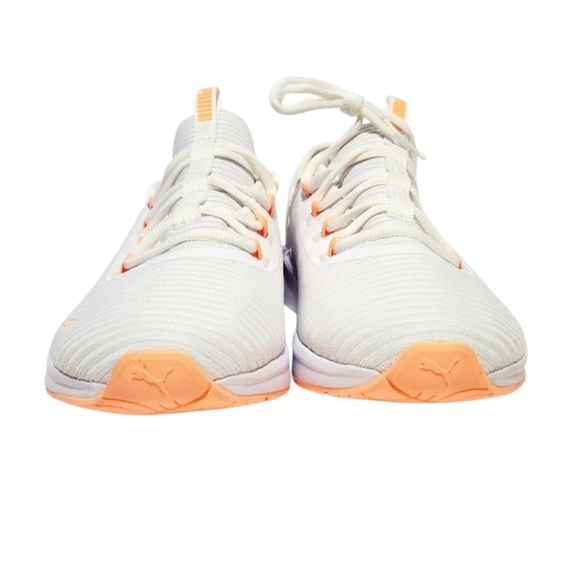 PUMA Softride Finesse Sport Sneakers White Fizzy Melon Size 10 - Picture 6 of 16